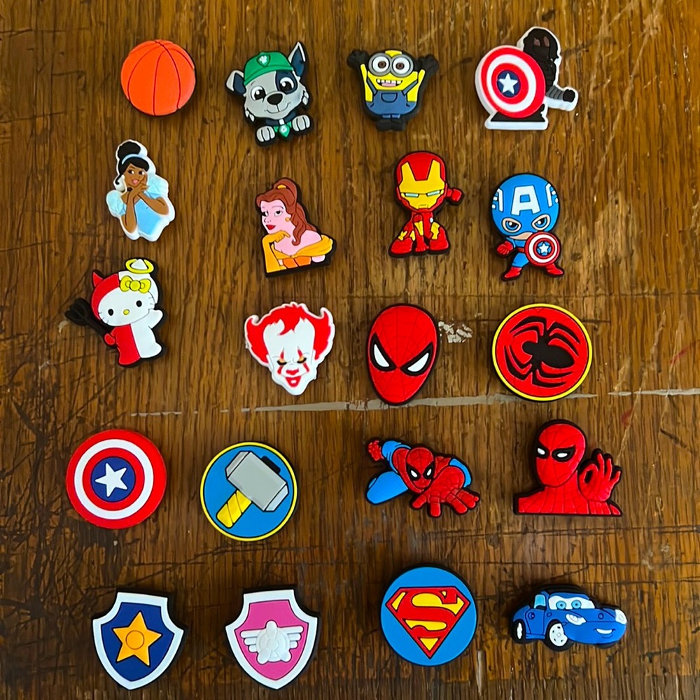 20 Croc Jibbitz Charms